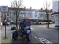 Looking from Trinity Street into Lewes Road