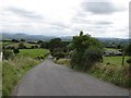 Lighthouse Road descending the slopes of Bells Hill