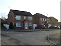 Modern housing, St Quintin Field, Nafferton