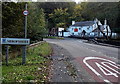 SJ2937 : Shropshire boundary sign near Chirk by Jaggery