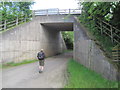 Footpath and Subway under the A1 (Busker Free!)