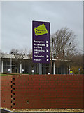 TL2862 : Papworth Trust sign by Geographer