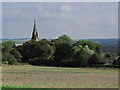 View E to the spire of St Thomas