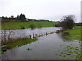 Flooding along the Strule