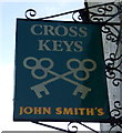 Sign for the Cross Keys, Nafferton