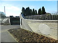 New entrance to the cemetery and crematorium, Thornhill, Cardiff
