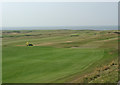 SS8079 : A view over the Royal Porthcawl golf course by eswales
