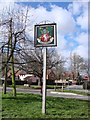 TL9473 : Bardwell village sign by Adrian S Pye