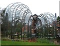 SU4948 : Laverstock Mill BSGD - Greenhouses (1) by Rob Farrow