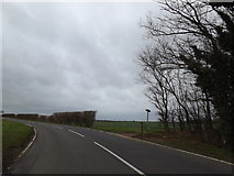 TL2057 : B1046 St.Neots Road & footpath by Geographer