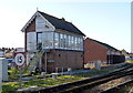TF0645 : Sleaford East Signal box by Alan Murray-Rust
