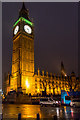 TQ3079 : Elizabeth Tower, Palace of Westminster, London SW1 by Christine Matthews