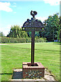 Cockfield village sign