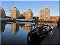 Late afternoon, Limehouse Basin