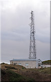 NW9954 : Radio mast & building near Portpatrick (2) by The Carlisle Kid