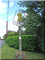 TL9245 : Little Waldingfield village sign by Adrian S Pye