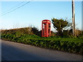 Telephone box, Battisborough Cross