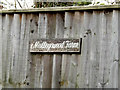 TL9862 : Mulleyswood Farm sign by Geographer