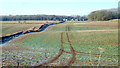 Tram-lines near Park Farm