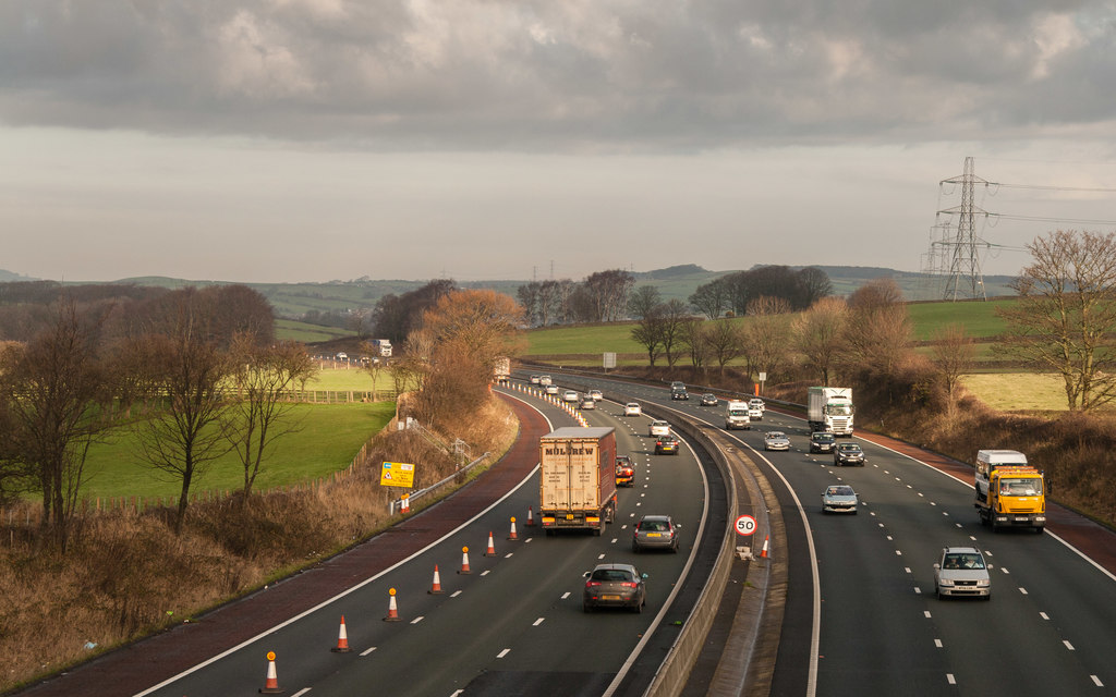 travel update on m6 motorway