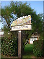 Worlington village sign