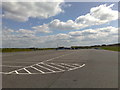 SZ1691 : Solent Meads car park, Hengistbury Head by Jonathan Hutchins