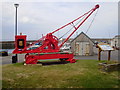 Hopeman Harbour Crane