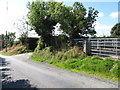 Leeter Road at its junction with the minor Lochaveeley Road