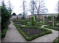 The Rose Garden in winter, Sewerby Hall 