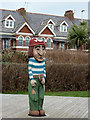 Seafront sculpture in Worthing, West Sussex