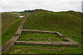 NY7667 : Hadrian's Wall: Milecastle 39 by Christopher Hilton
