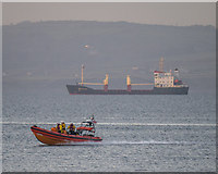 J5082 : Bangor Lifeboat off Bangor by Rossographer