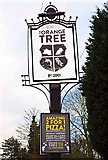 SP2073 : The Orange Tree (2) - sign, Warwick Road, Chadwick End, near Solihull by P L Chadwick