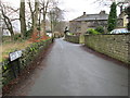 Upper Field House Lane - viewed from Dean Lane