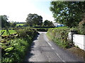 Loughaveely Road at its junction with Keady Road