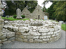 S7237 : Base of a round tower at St Mullin's by Humphrey Bolton