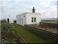 NT7277 : Coastal East Lothian : Ancillary Buildings At Barns Ness Lighthouse by Richard West