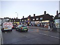 Kingsbury Station and surrounding shops