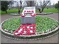 The war memorial in Coronation Gardens