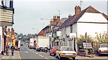 SU1541 : Amesbury, 1987: High Street by Ben Brooksbank