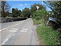 View north along Carnally Road from its junction with Cortreasla Road