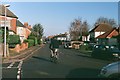 Cyclist, Drove Road, Biggleswade