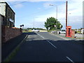 Barbers Row approaching Sheffield Road (A6135)