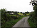 Unnamed minor road approaching its junction with Cranny Road, west of Mullaghbawn  