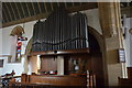 TQ5246 : Organ, St Luke's church, Chiddingstone Causeway by Julian P Guffogg