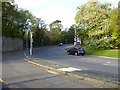 Looking north from East Grinstead station bus stop