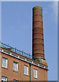 Chimney on the Hovis Mill in Macclesfield, Cheshire