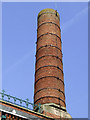 Chimney on the Hovis Mill in Macclesfield, Cheshire