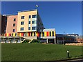 SJ8545 : Royal Stoke University Hospital: outside A&E by Jonathan Hutchins