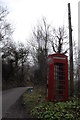 Phone box at Goodrich